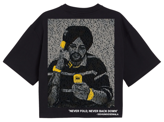 drop shoulders boxy tee